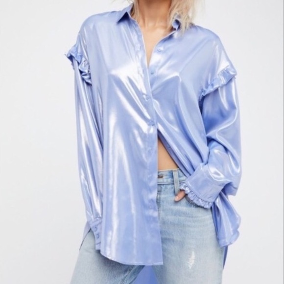 Free People Tops - FINAL SALE! Free People All of Your Love Shirt